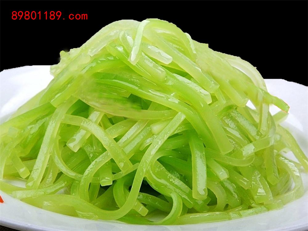 清炒莴笋丝